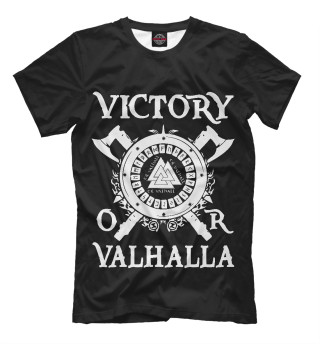 Мужская футболка Victory or Valhalla