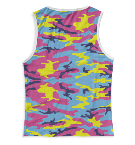 

Майки Print Bar, Белый, Цветной камуфляж