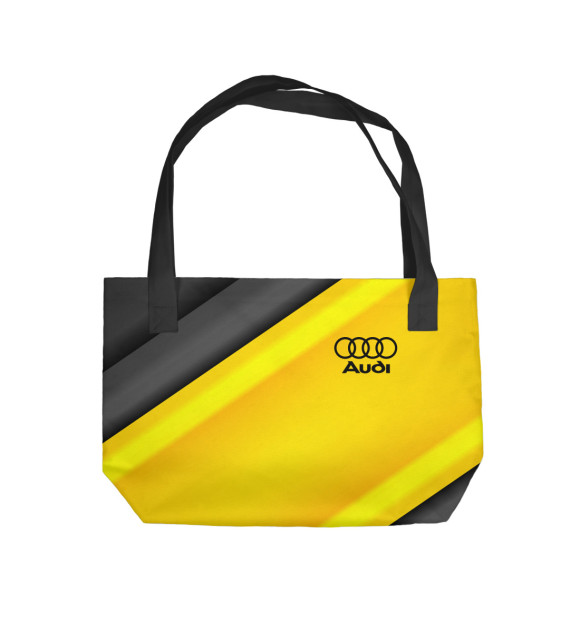 Пляжная сумка с изображением AUDI цвета 