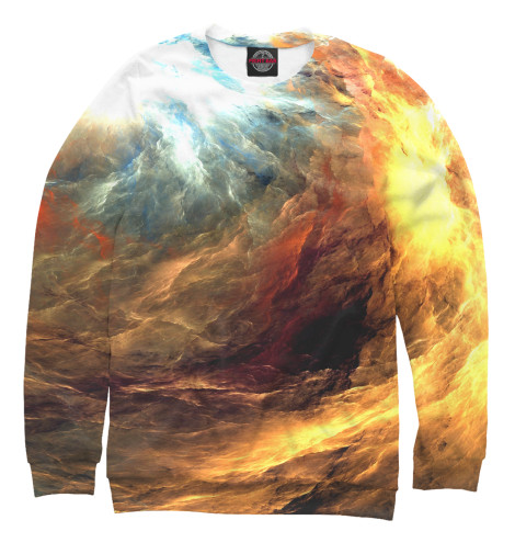 

Свитшоты Print Bar, Белый, Абстракция вселенной