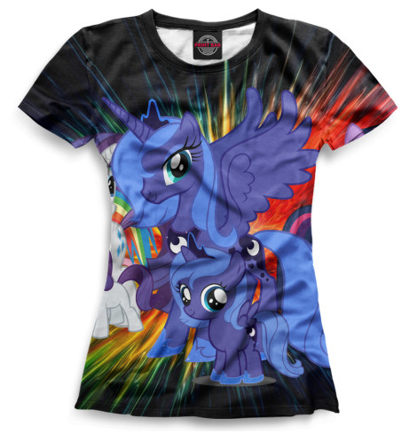

Футболки Print Bar, Белый, My Little Pony