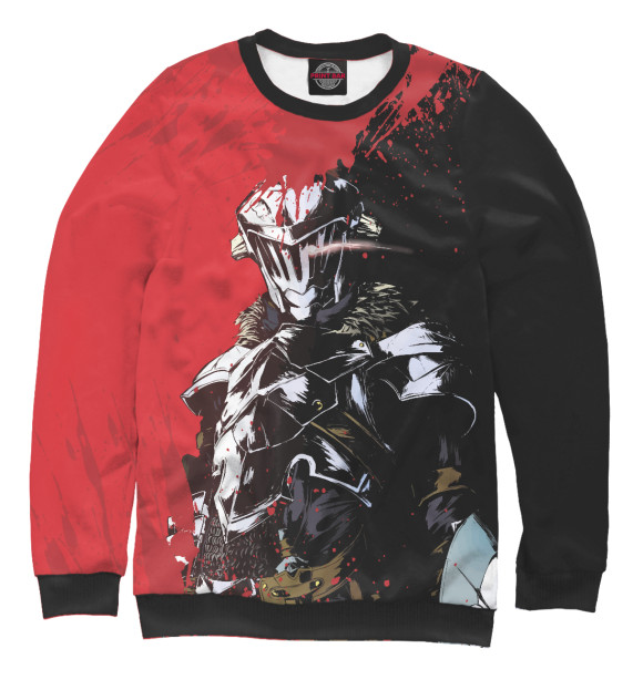 Женский свитшот с изображением Убийца Гоблинов цвета Белый