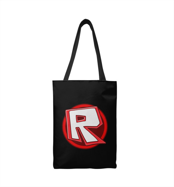 Сумка-шоппер с изображением Roblox Logo цвета 