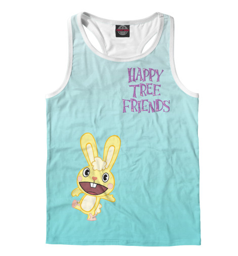 

Майки борцовки Print Bar, Белый, Happy Tree Friends