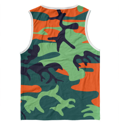 

Майки Print Bar, Белый, Камуфляж хаки