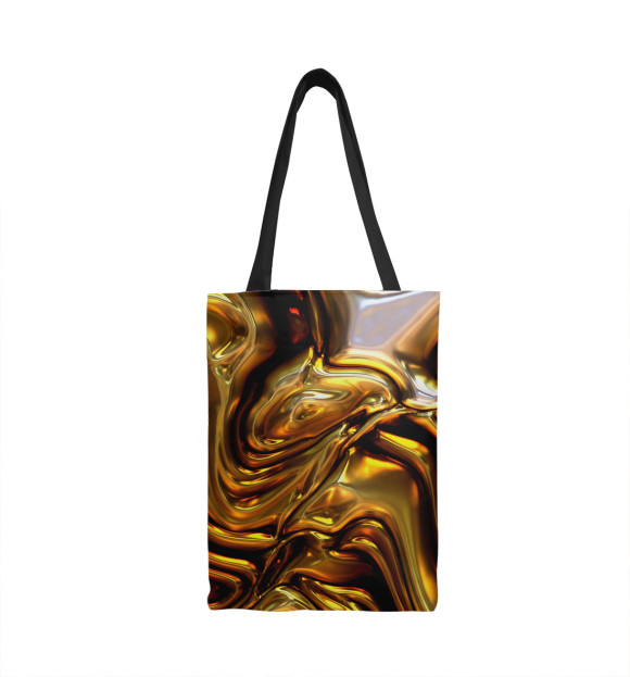 Сумка-шоппер с изображением Золотые краски цвета 