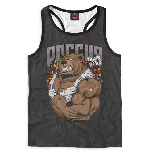 

Майки борцовки Print Bar, Белый, Train Hard