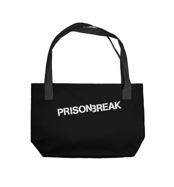 Пляжная сумка с изображением Prison Break цвета 