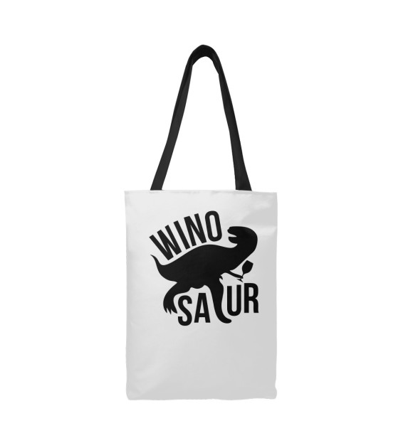 Сумка-шоппер с изображением Winosaur цвета 