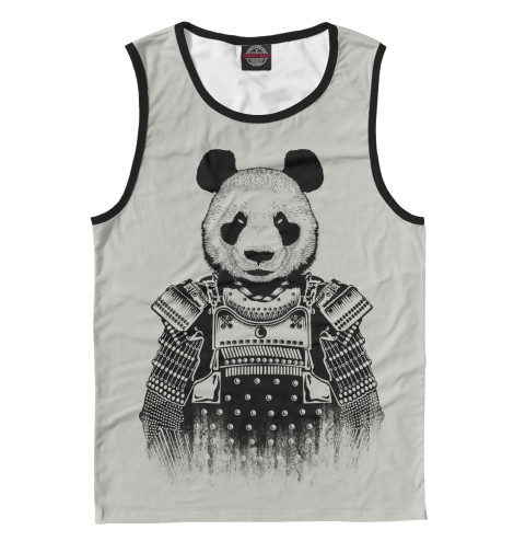 

Майки Print Bar, Белый, Panda Samurai