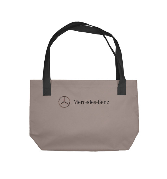 Пляжная сумка с изображением Мерседес цвета 