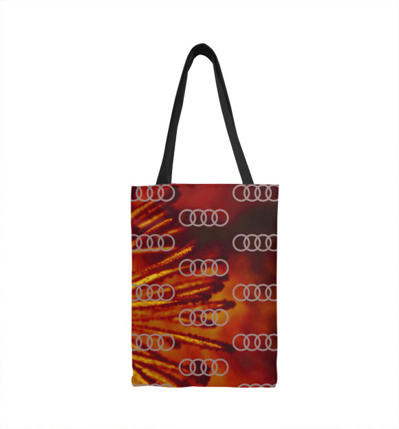 Сумка-шоппер с изображением Audi цвета 