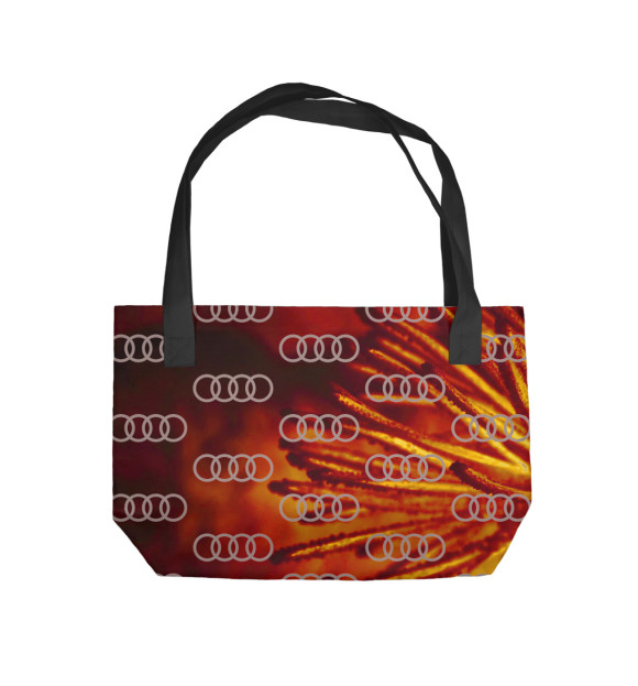 Пляжная сумка с изображением Audi цвета 