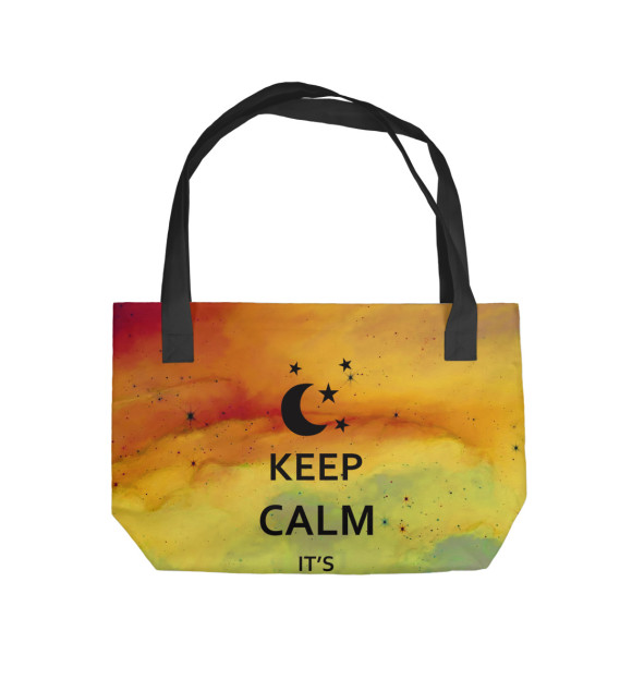 Пляжная сумка с изображением Coldplay цвета 