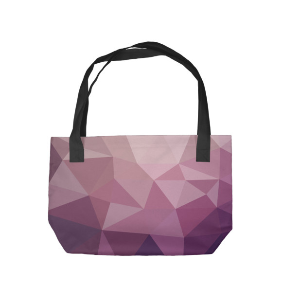 Пляжная сумка с изображением Polyfon цвета 