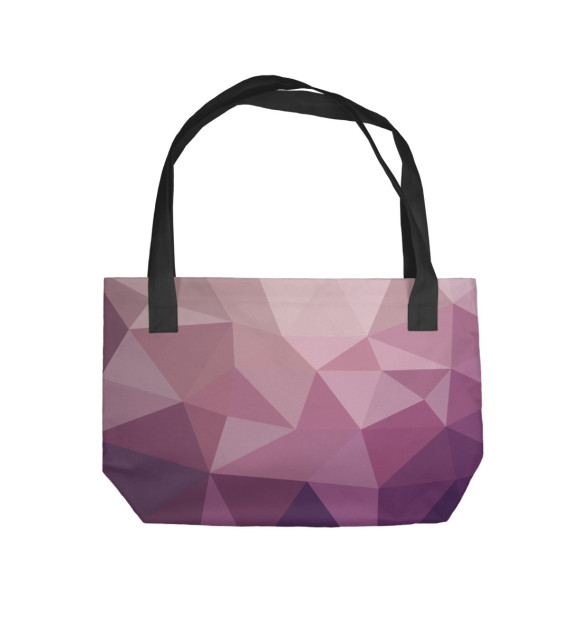 Пляжная сумка с изображением Polyfon цвета 