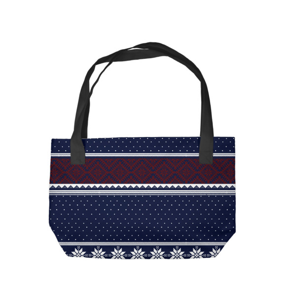 Пляжная сумка с изображением олени цвета 