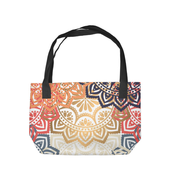 Пляжная сумка с изображением Rosette цвета 