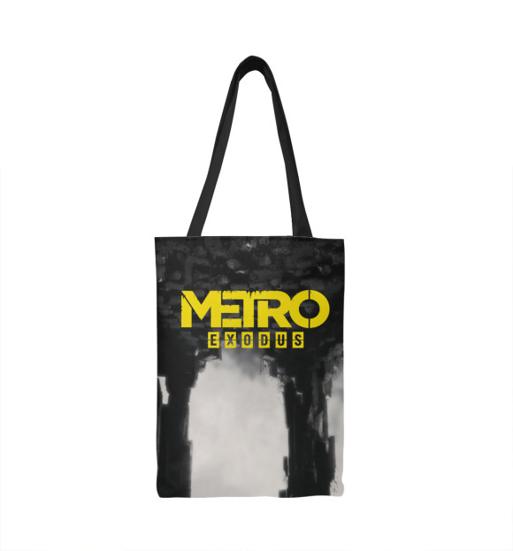Сумка-шоппер с изображением METRO EXODUS цвета 