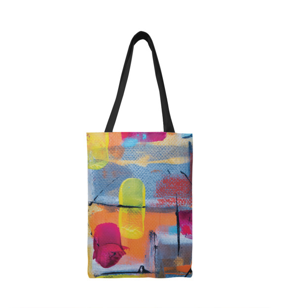 Сумка-шоппер с изображением Краски цвета 