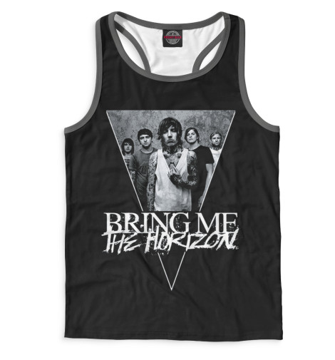 

Майки борцовки Print Bar, Белый, Bring Me The Horizon
