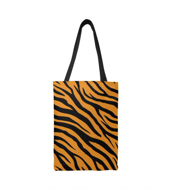 Сумка-шоппер с изображением Тигр цвета 