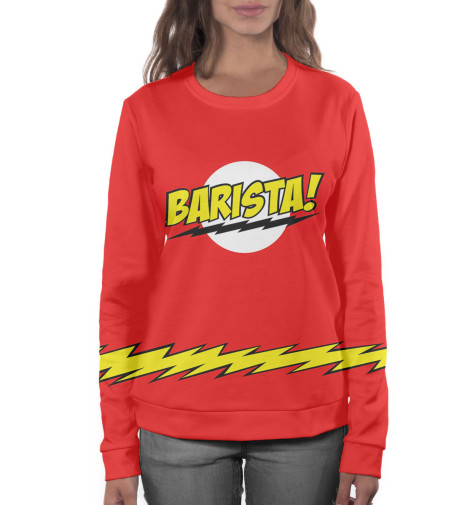 

Свитшоты Print Bar, Белый, Barista!