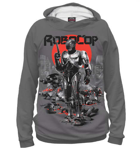

Худи Print Bar, Белый, Robocop
