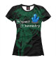Футболка для девочек Respect the chemistry
