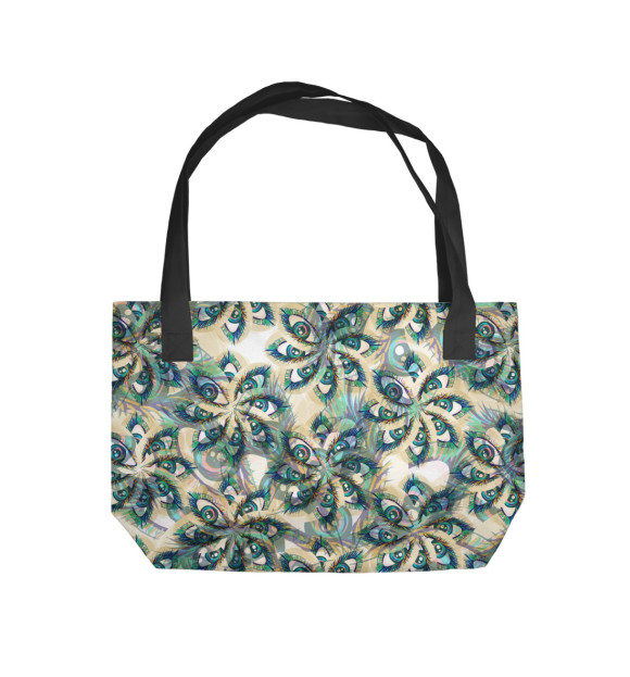 Пляжная сумка с изображением Всевидящее Око цвета 