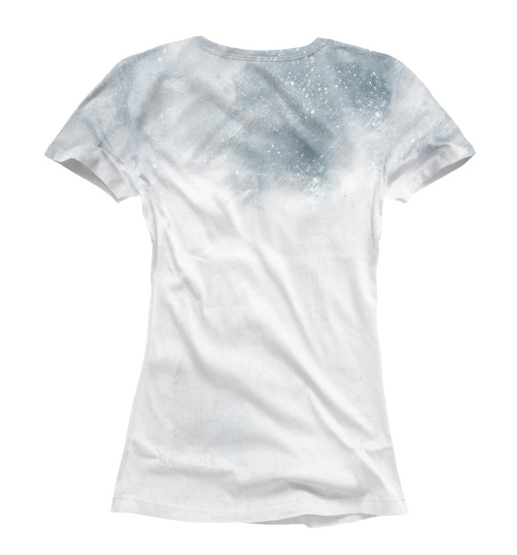 Женская футболка с изображением Lich King цвета Белый
