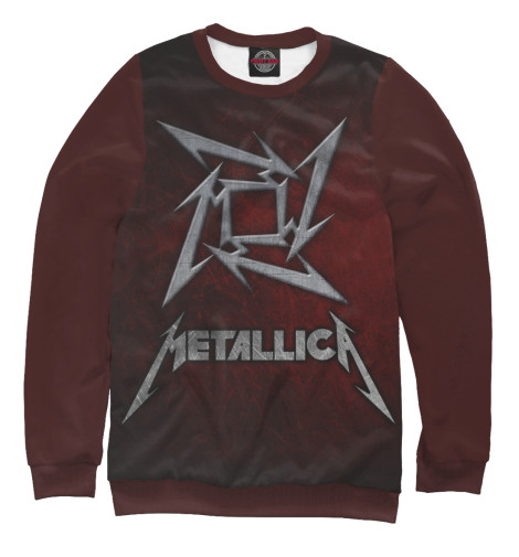 

Свитшоты Print Bar, Белый, Metallica