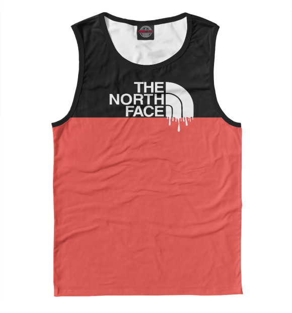 Мужская майка с изображением The North Face цвета Белый