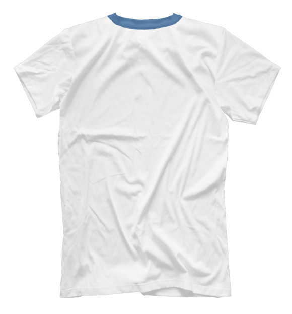 Мужская футболка с изображением Николай II цвета Белый