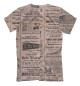 Футболка для мальчиков Vintage Newspaper