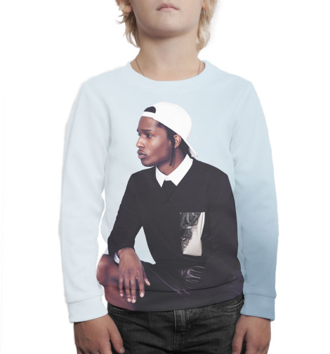 

Свитшоты Print Bar, Белый, A$AP Rocky