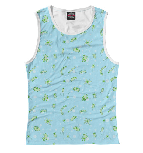 

Майки Print Bar, Белый, Микробики