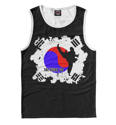 

Майки Print Bar, Белый, Taekwondo Korea