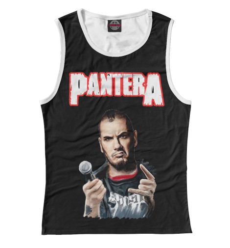 Майки Print Bar, Белый, Pantera Phil Anselmo
