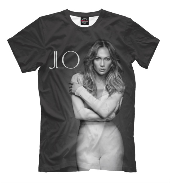 Футболка для мальчиков с изображением Jennifer Lopez цвета Белый