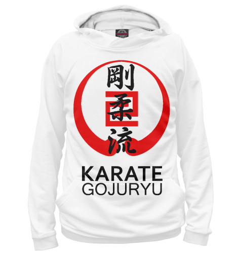 

Худи Print Bar, Белый, Karate Gojuryu