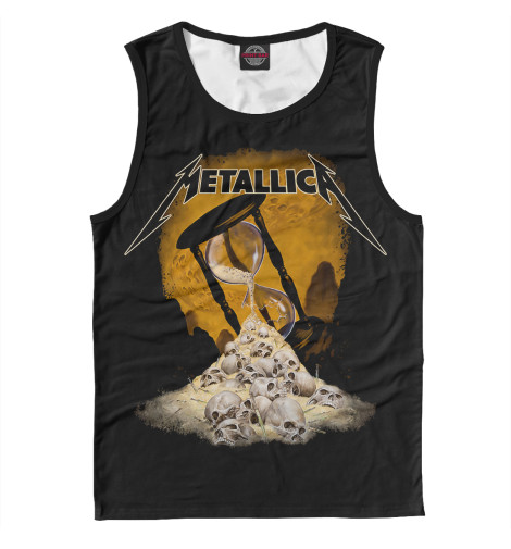 

Майки Print Bar, Белый, Metallica