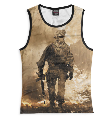 

Майки Print Bar, Белый, Modern Warfare 2