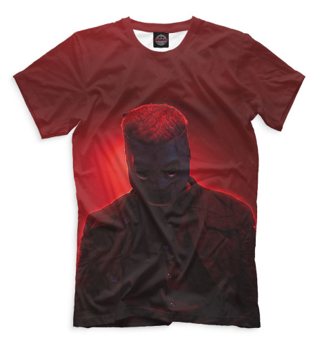 

Футболки Print Bar, Темно-бордовый, Slipknot