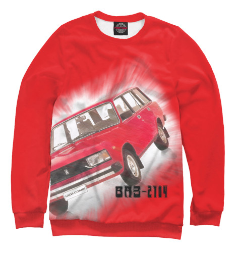 

Свитшоты Print Bar, Белый, ВАЗ-2104