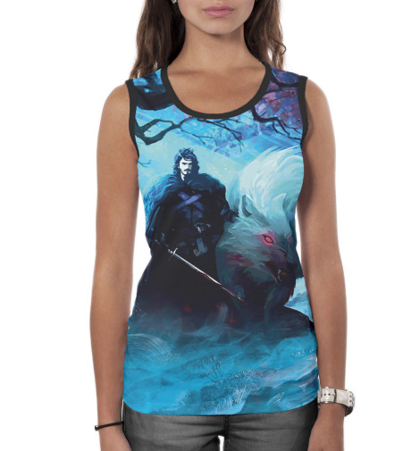 

Майки Print Bar, Белый, Игра Престолов