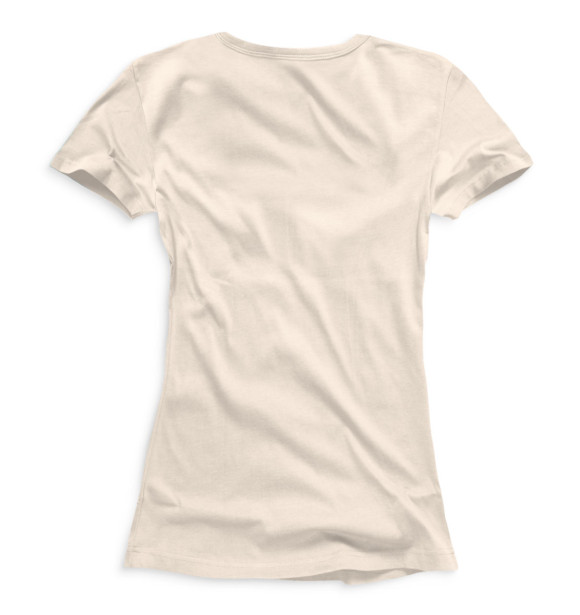 Женская футболка с изображением Love. цвета Белый