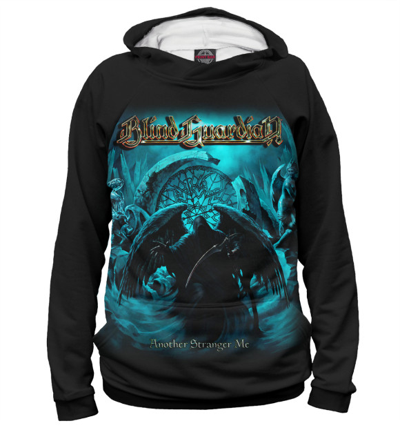 Женское худи с изображением Blind Guardian цвета Белый