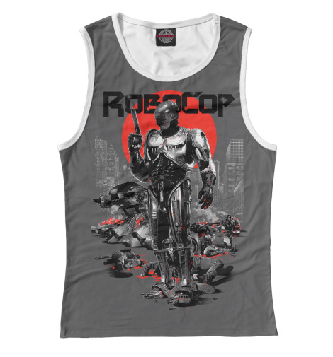 

Майки Print Bar, Белый, Robocop