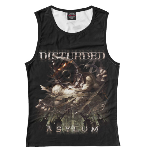 

Майки Print Bar, Белый, Disturbed